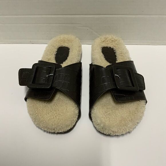 DEFINERY | Dark brown Women's Sandals |  Size 39 - Picture 6 of 7